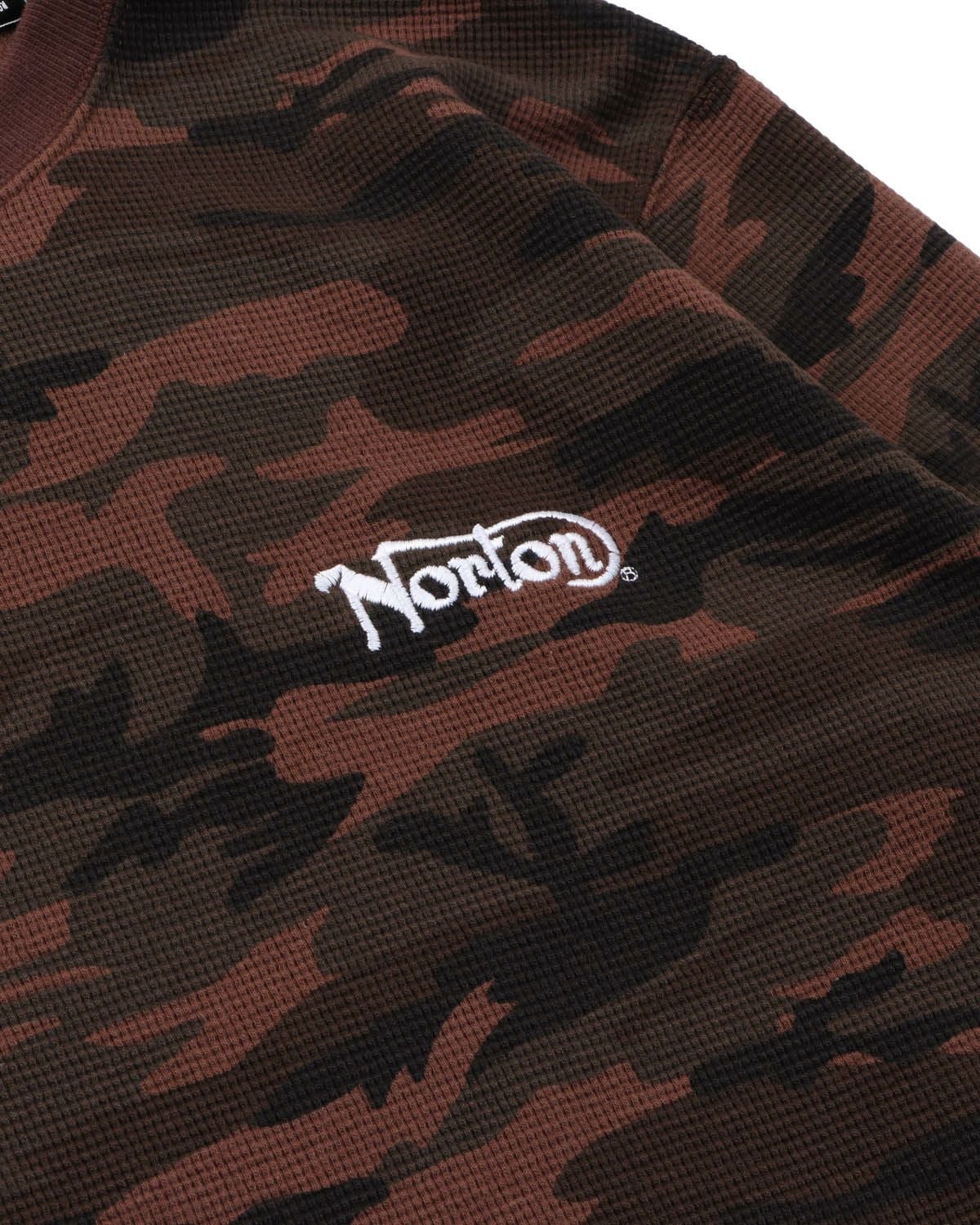 Norton] 迷彩柄 サーマル クルー ロンT | PEET ONLINE STORE