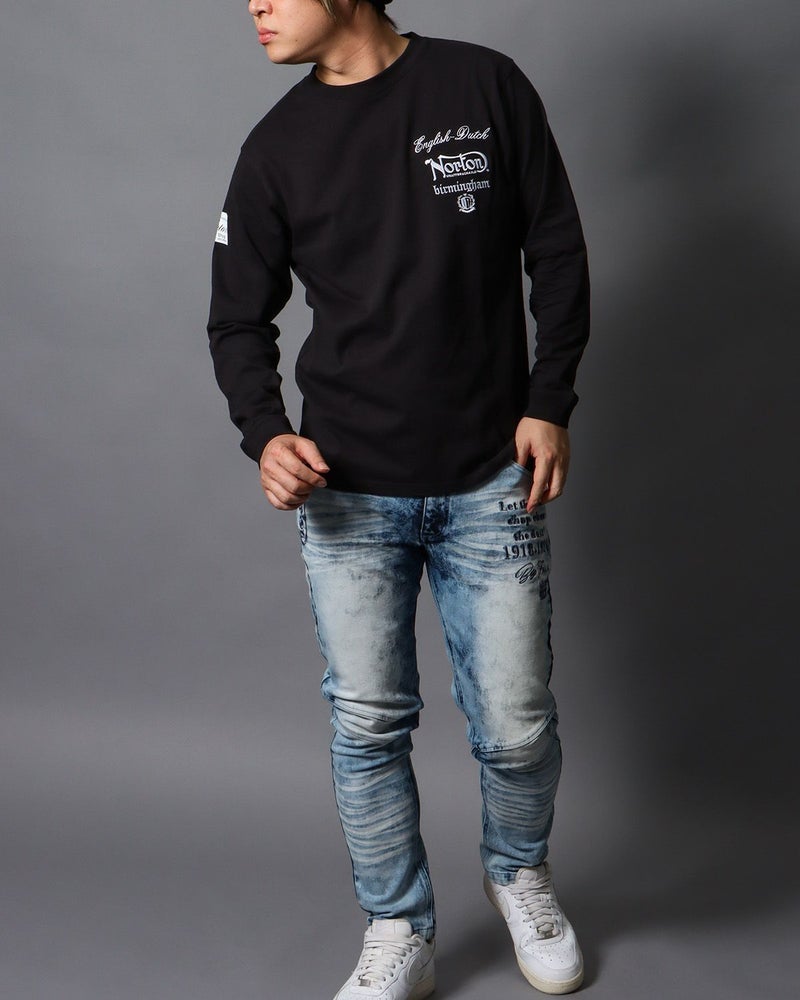 ブラック：178cm/75kg(Lサイズ着用)