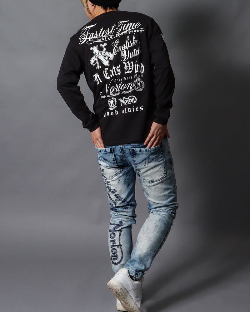 ブラック：178cm/75kg(Lサイズ着用)