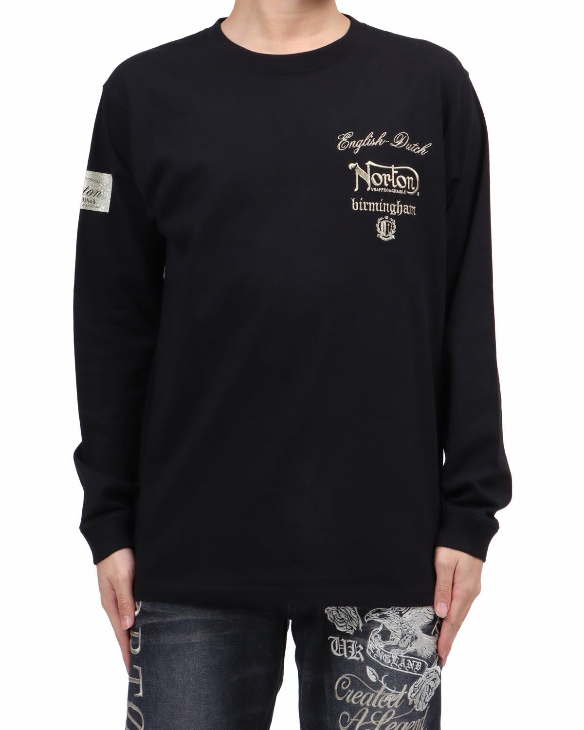 Norton] エンブレム クルーネック ロンT | PEET ONLINE STORE