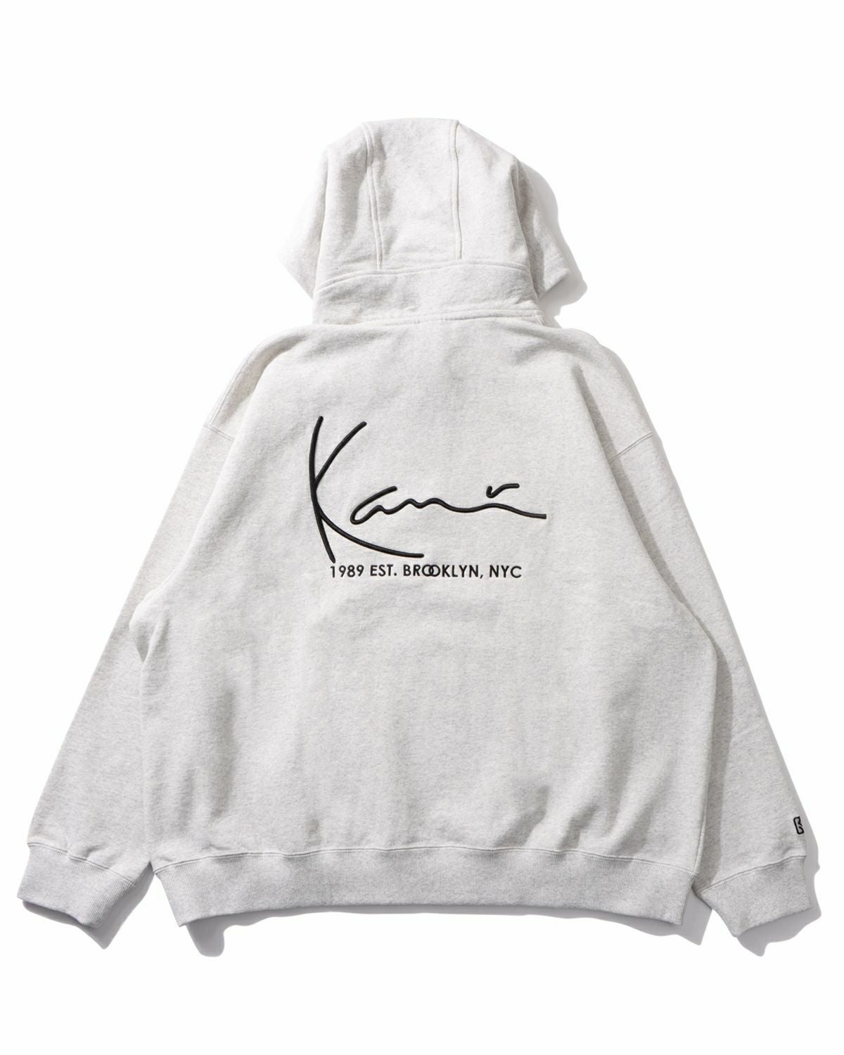 Karl Kani] ヘビーウェイト ボックスシルエット プルパーカー | PEET