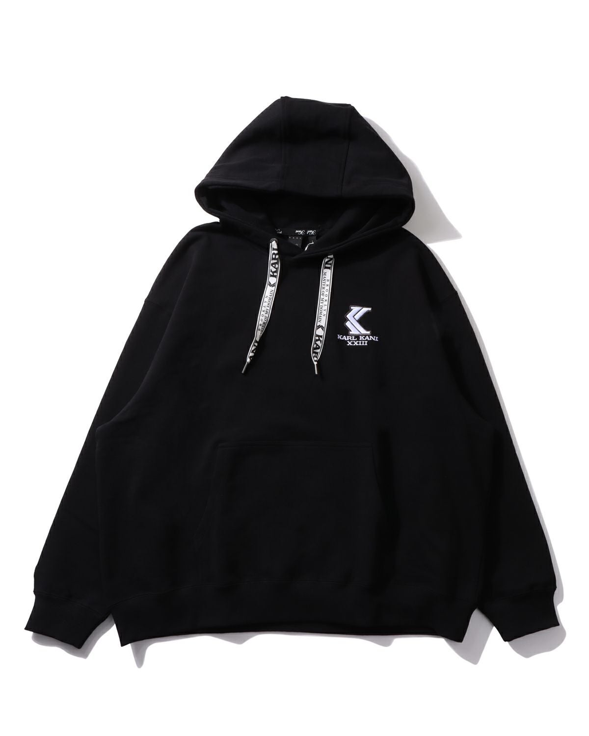 カールカナイ　プルパーカー② Karl Kani] ヘビーウェイト ボックスシルエット プルパーカー | PEET
