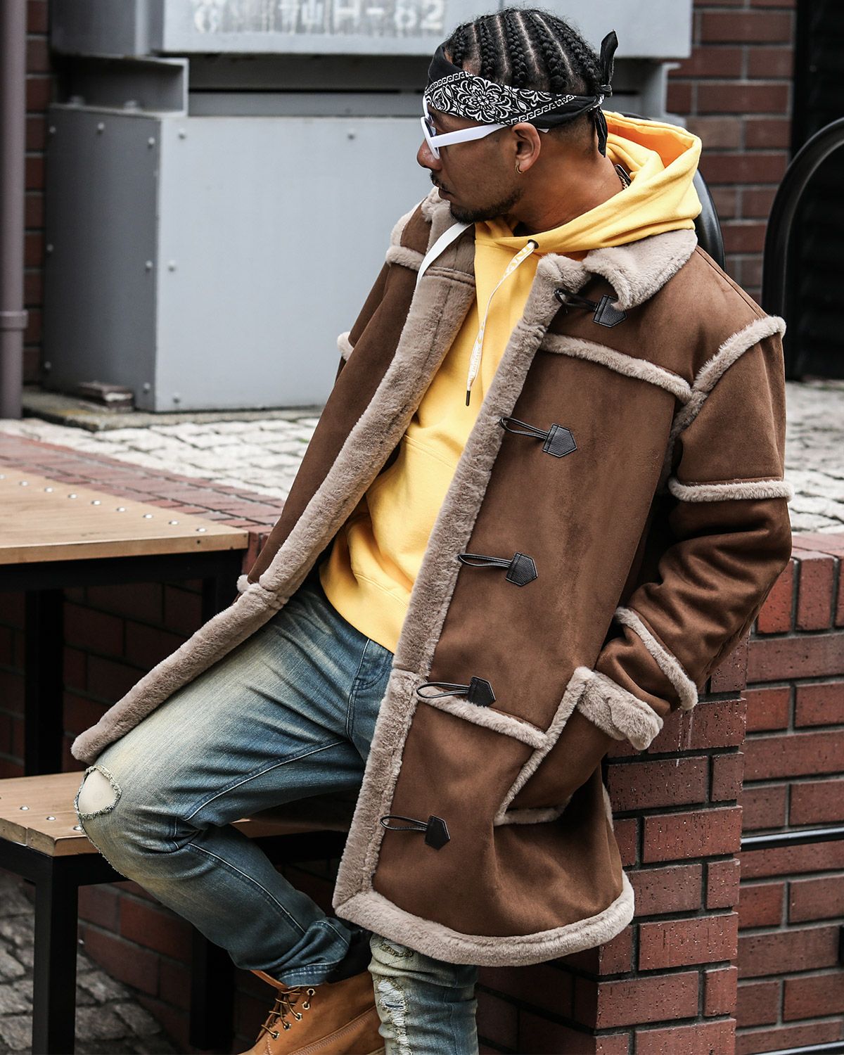 Karl Kani] ヘビーウェイト ボックスシルエット プルパーカー | PEET