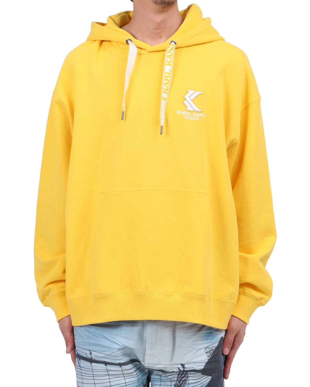 Karl Kani] ヘビーウェイト ボックスシルエット プルパーカー | PEET