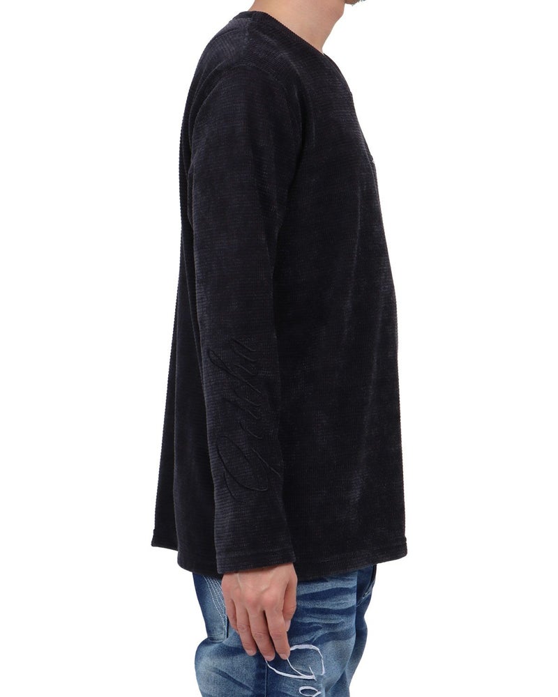 チャコール：174cm62kg(Lサイズ着用)