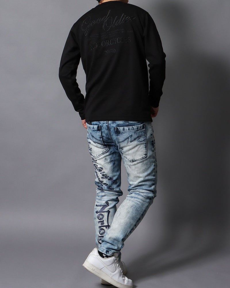 ブラック：178cm/75kg(Lサイズ着用）