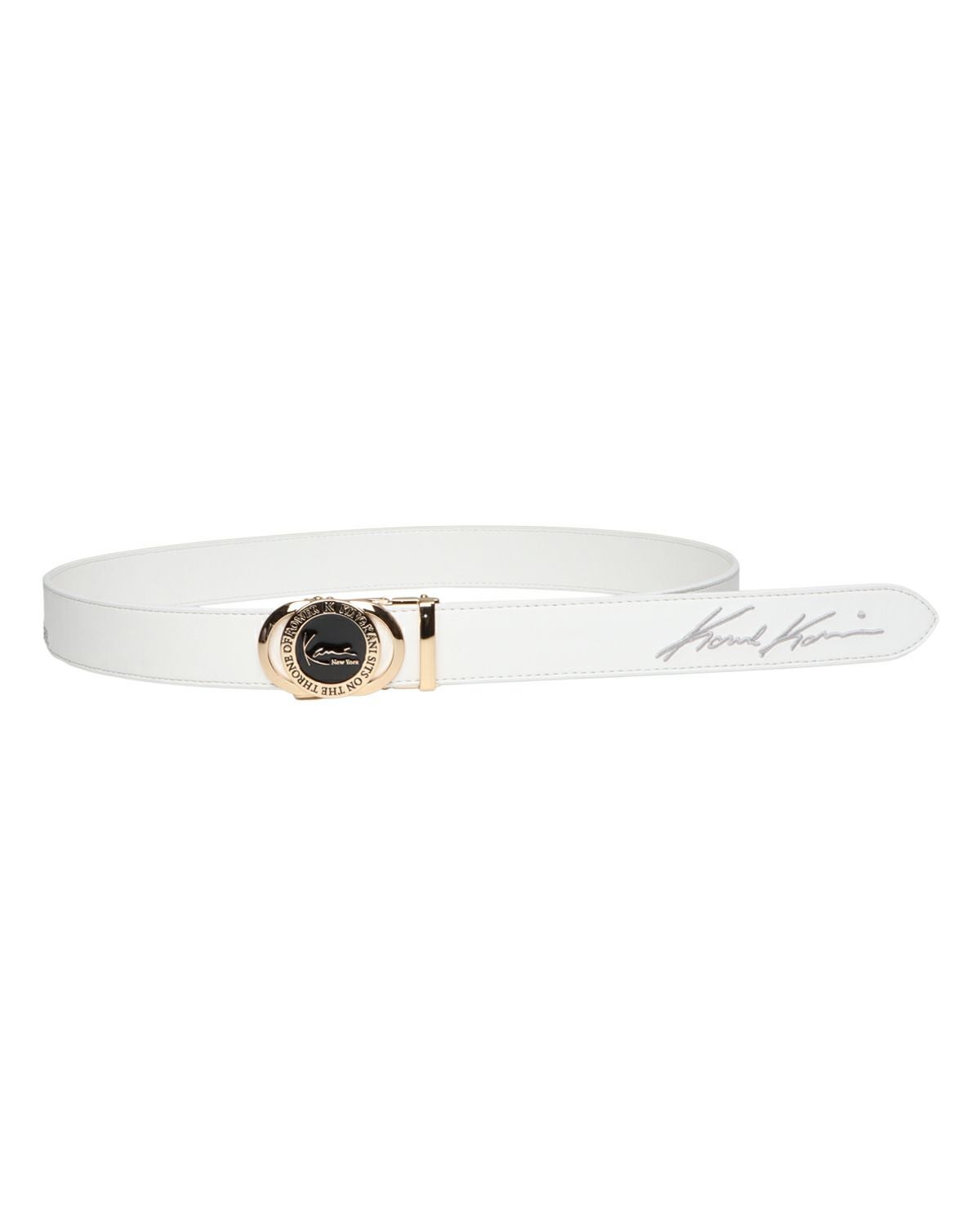Karl Kani GOLF] ゴールドバックル PU ホールレス ベルト | PEET