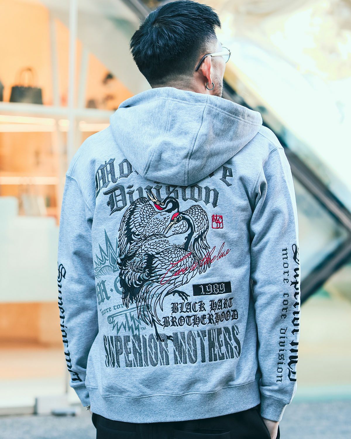 Deaile ジップパーカーMサイズ　完売品 Deaile ジップパーカー