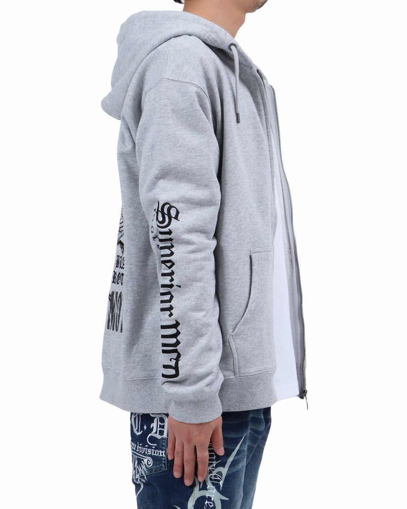 杢グレー：174cm62kg(Lサイズ着用)