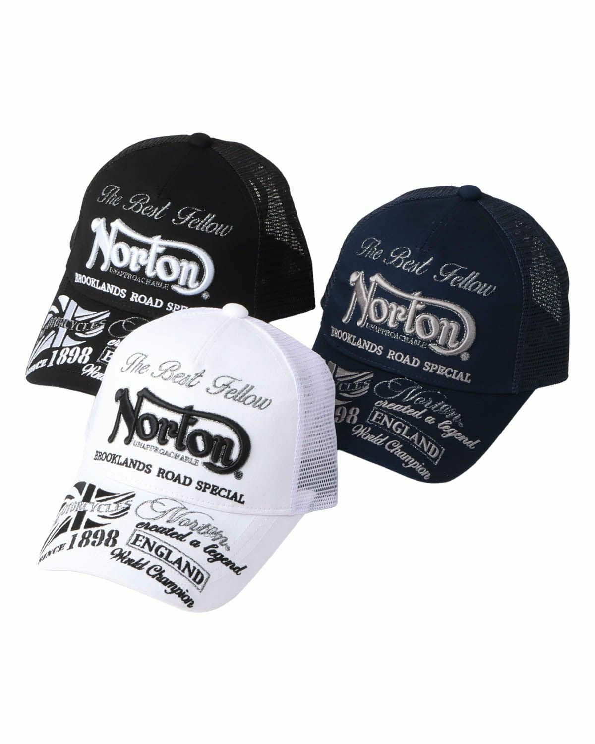 Norton] ラメ刺繍 MAX メッシュキャップ | PEET ONLINE STORE