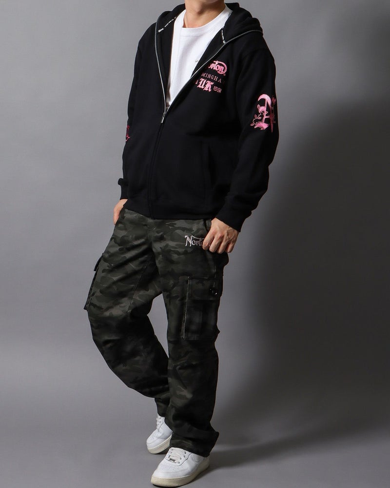 ブラック：178cm/75kg(Lサイズ着用)