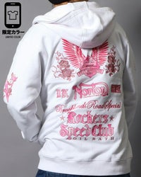 ホワイト：178cm/75kg(Lサイズ着用)