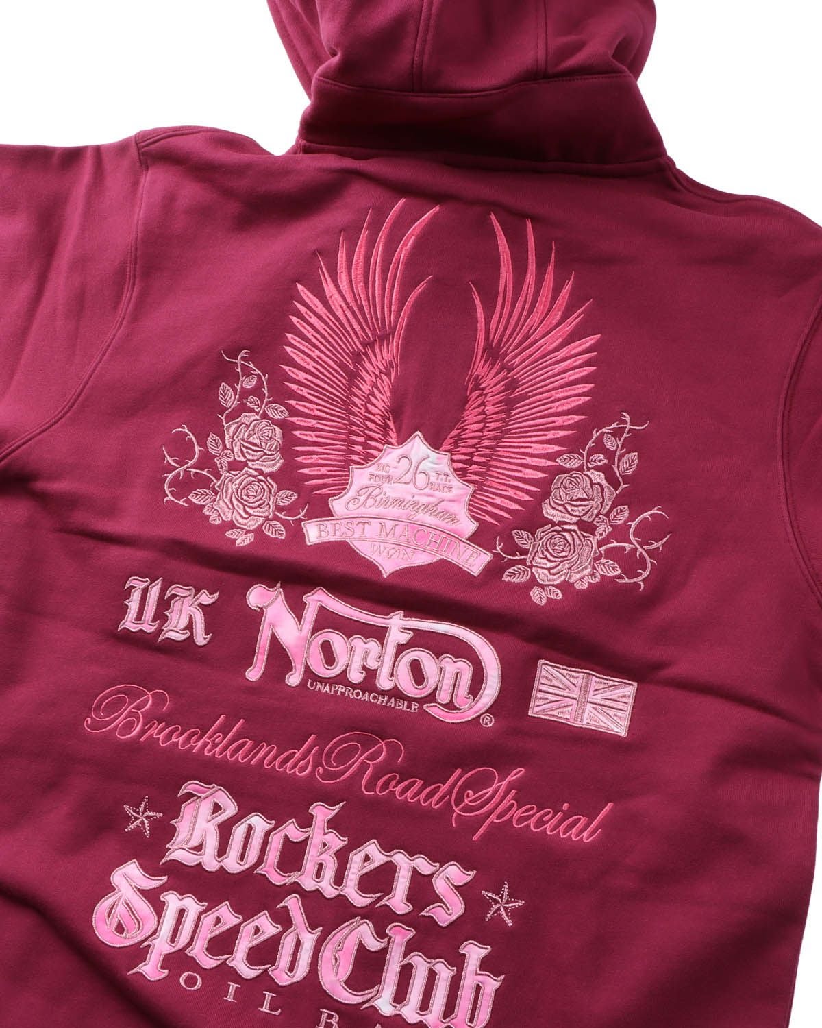 PERROTINパーカー Norton] MAX ピンクメタル ZIPパーカー | PEET ONLINE STORE