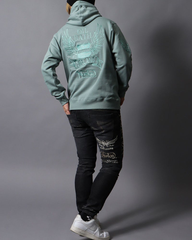 グリーングレー：178cm/75kg(Lサイズ着用)