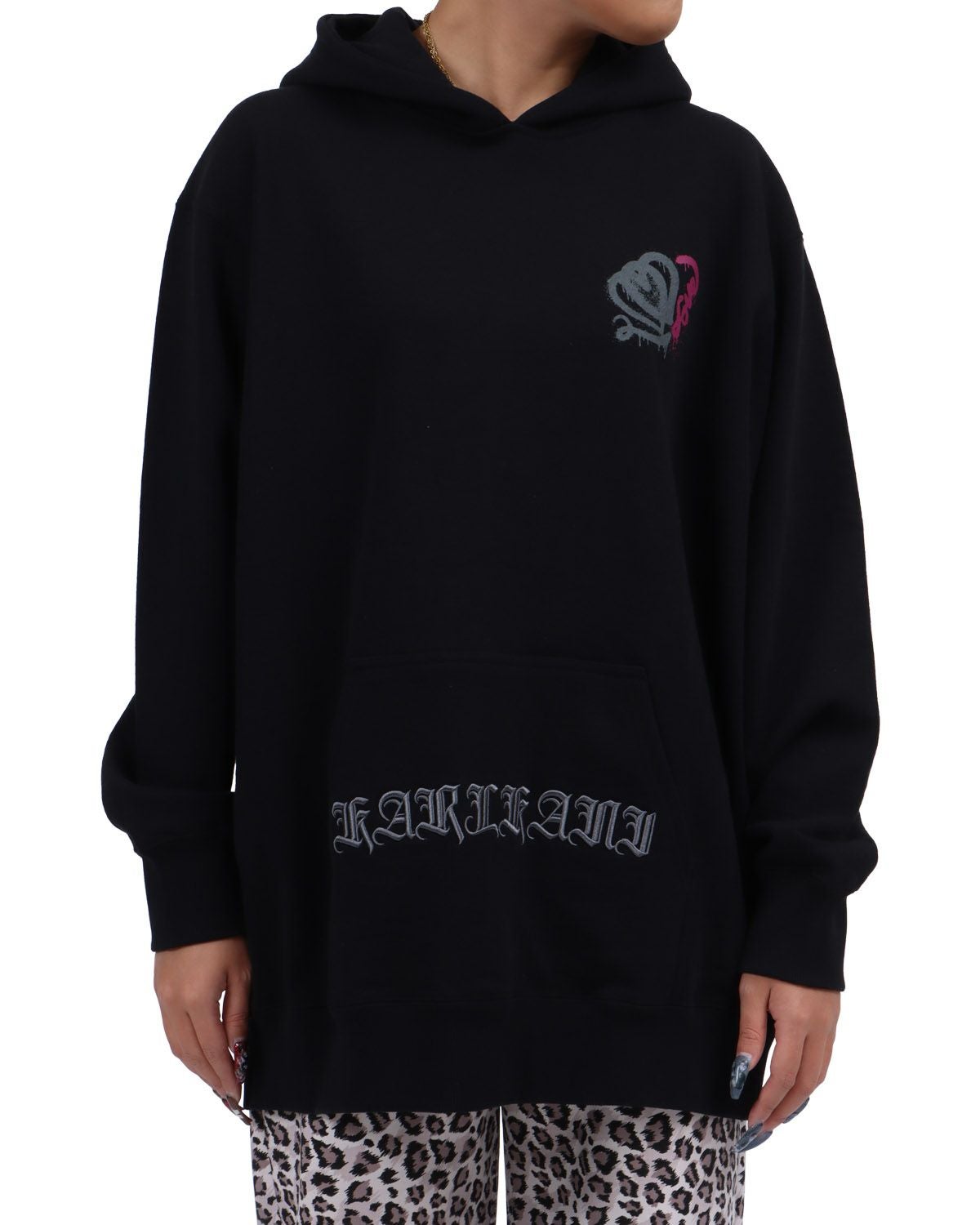 ブラック：167cm(Lサイズ着用)