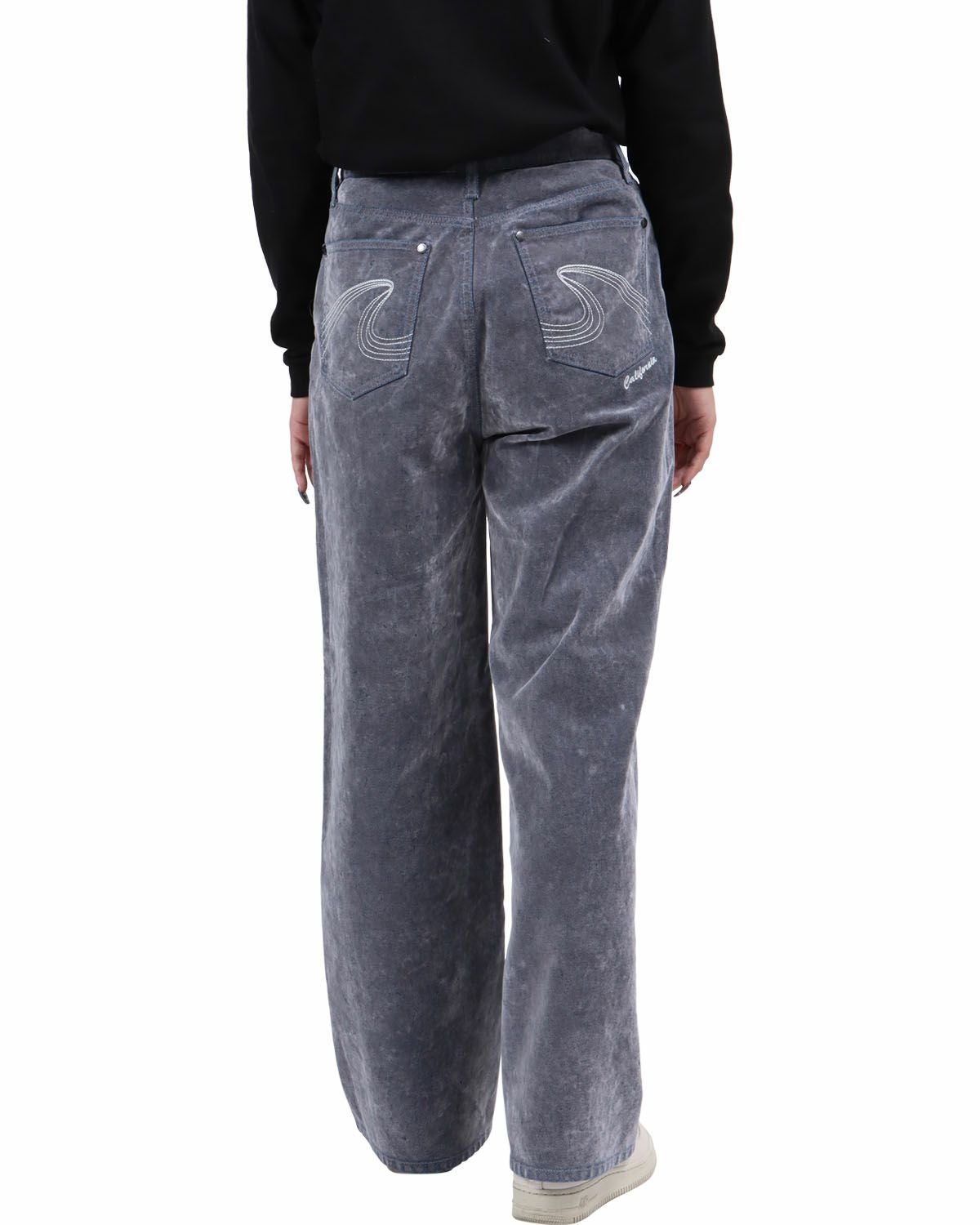 グレー：167cm(Lサイズ着用)