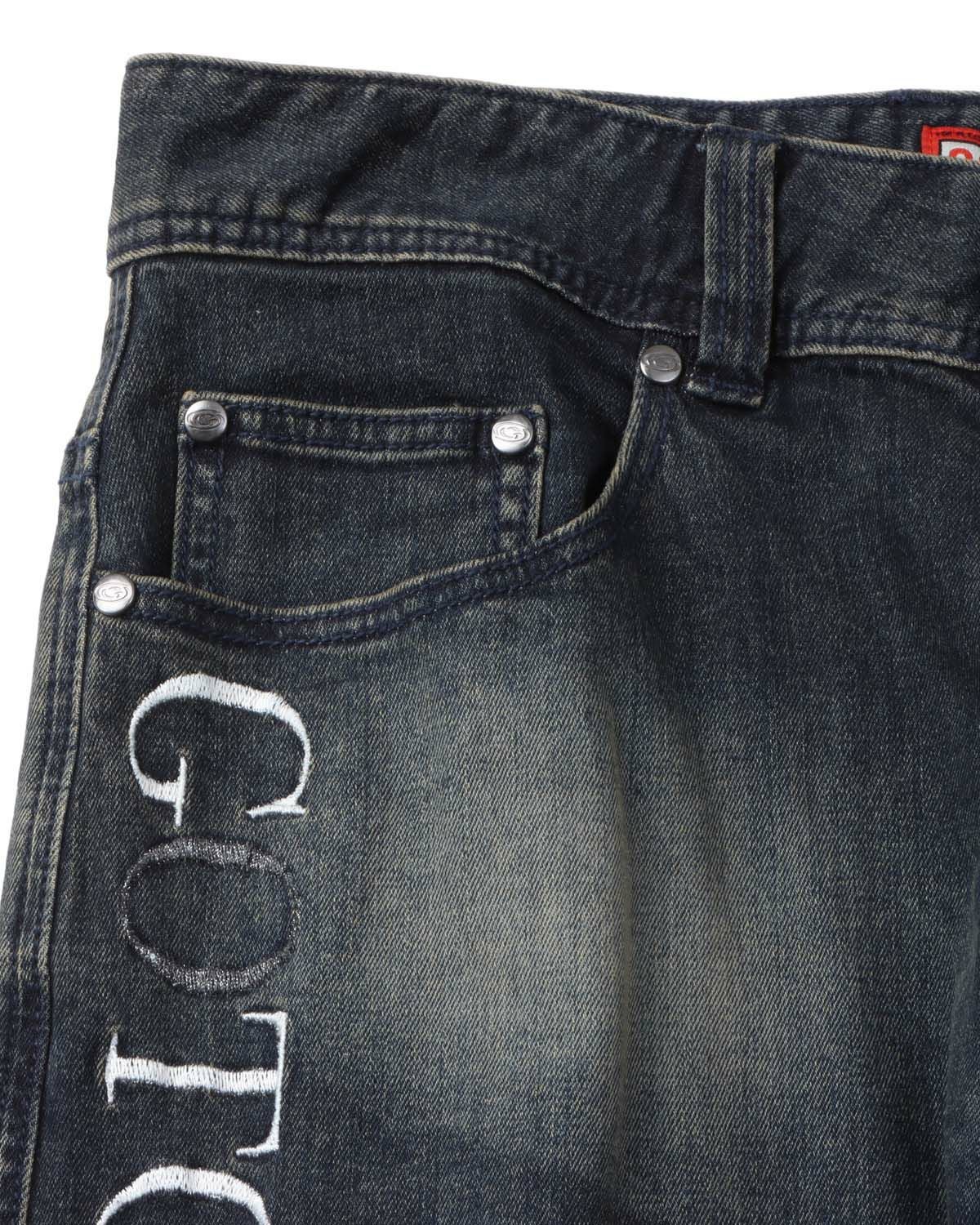 GOTCHA] ストレッチ MAX刺繍 デニムパンツ | PEET ONLINE STORE
