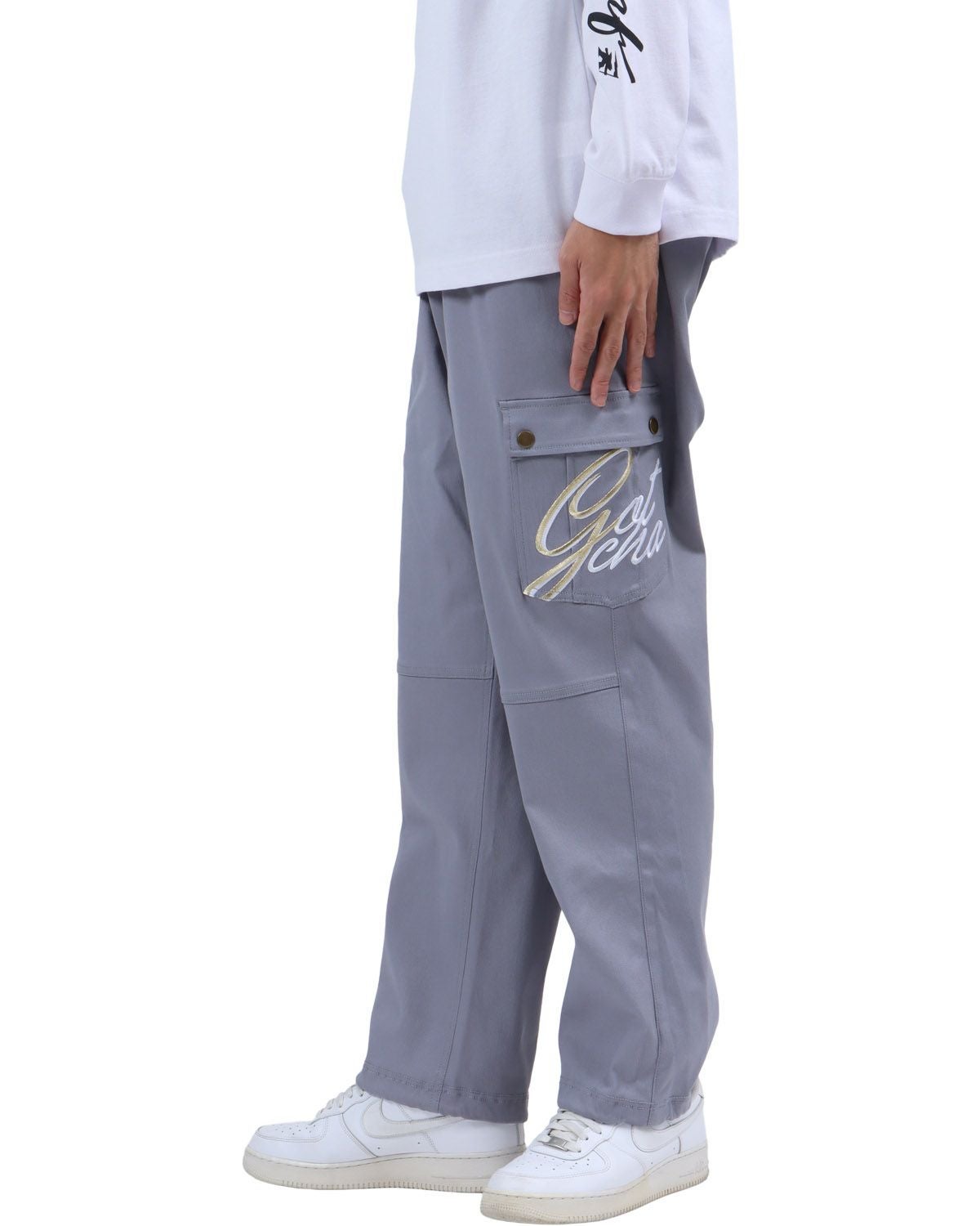 GOTCHA] ストレッチ MAX ツイル カーゴワイドパンツ | PEET ONLINE STORE