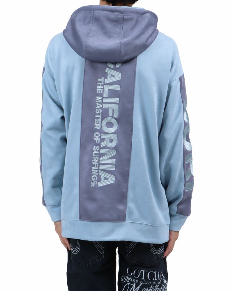 ブルー：183cm62kg(Lサイズ着用)