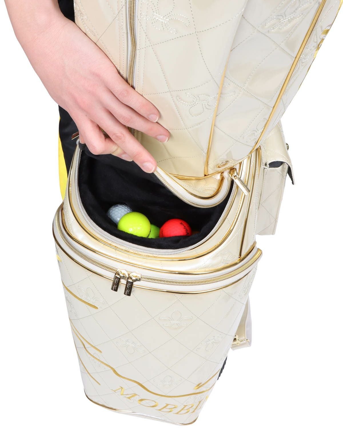Karl Kani GOLF] メタリックキルト キャディバッグ | PEET ONLINE STORE