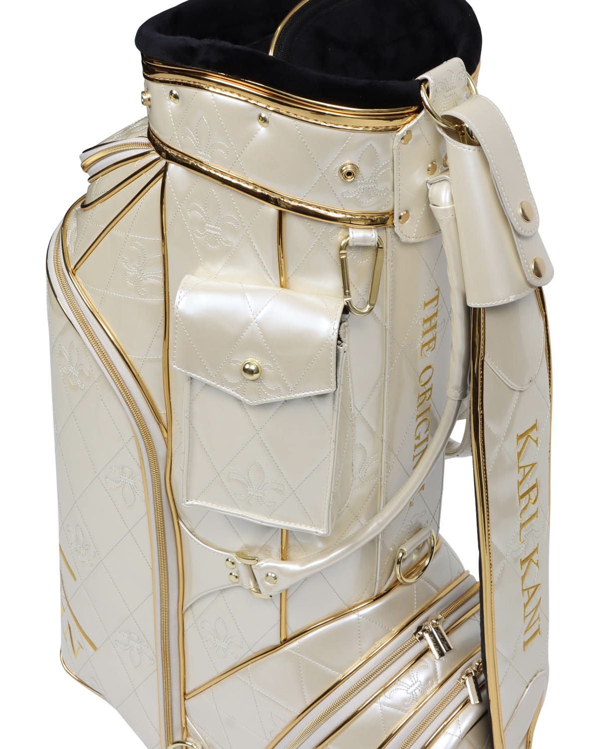 Karl Kani GOLF] メタリックキルト キャディバッグ | PEET ONLINE STORE