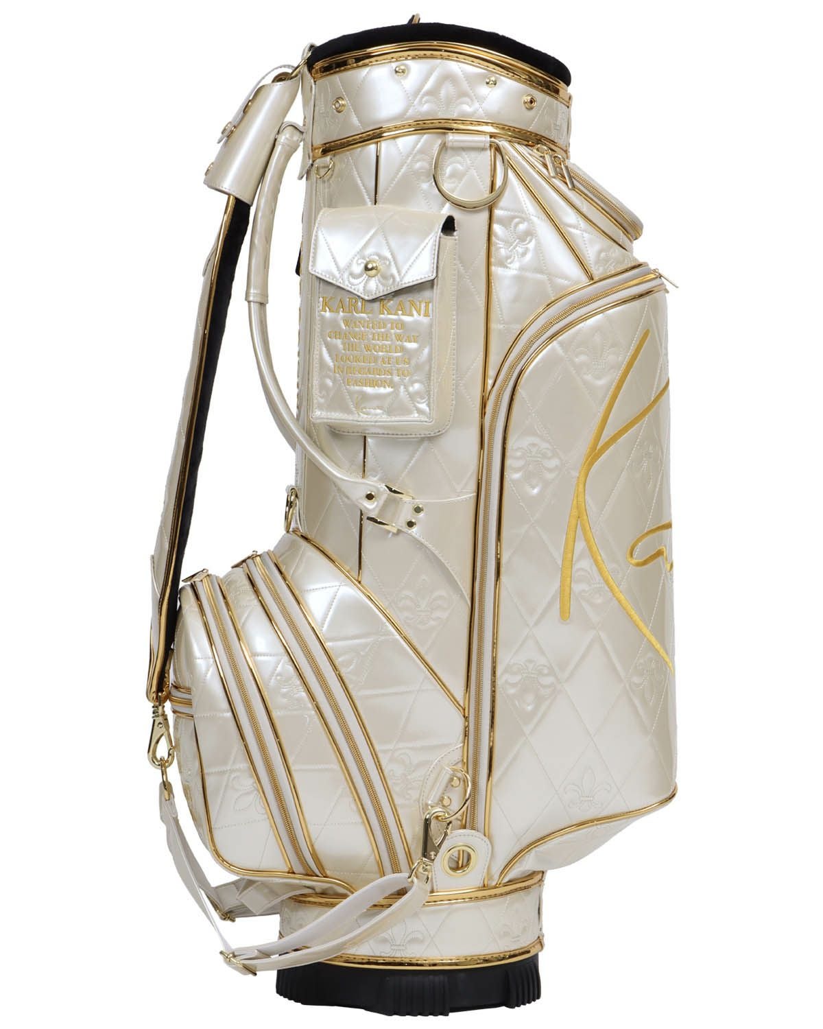 Karl Kani GOLF] メタリックキルト キャディバッグ | PEET ONLINE STORE