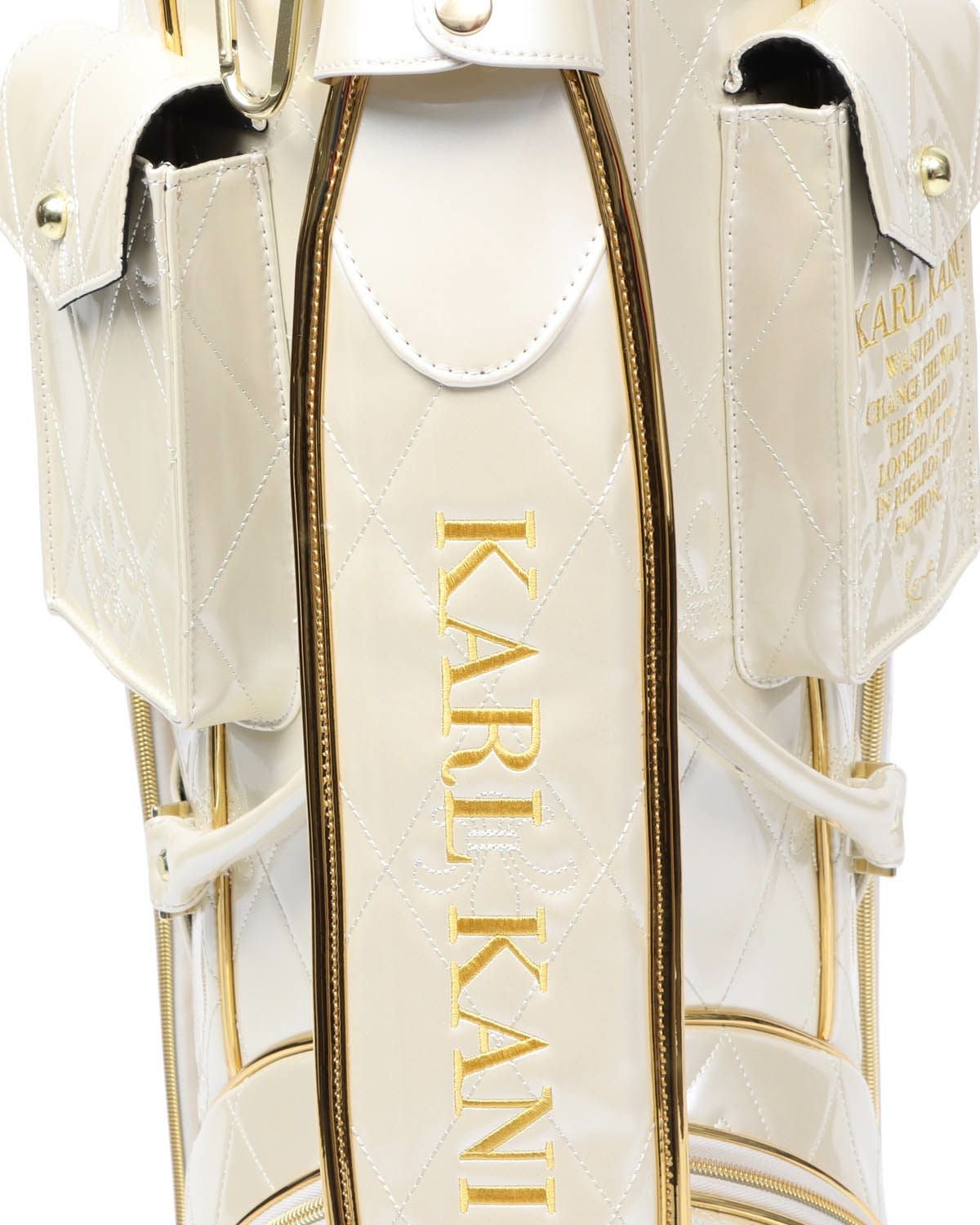 Karl Kani GOLF] メタリックキルト キャディバッグ | PEET ONLINE STORE