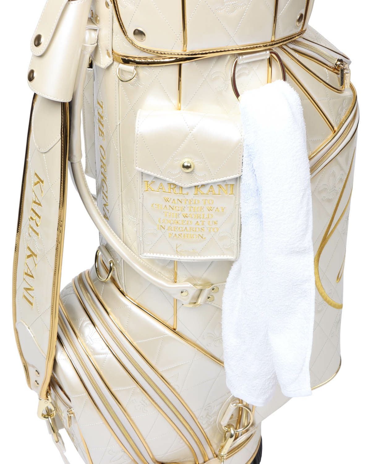 Karl Kani GOLF] メタリックキルト キャディバッグ | PEET ONLINE STORE