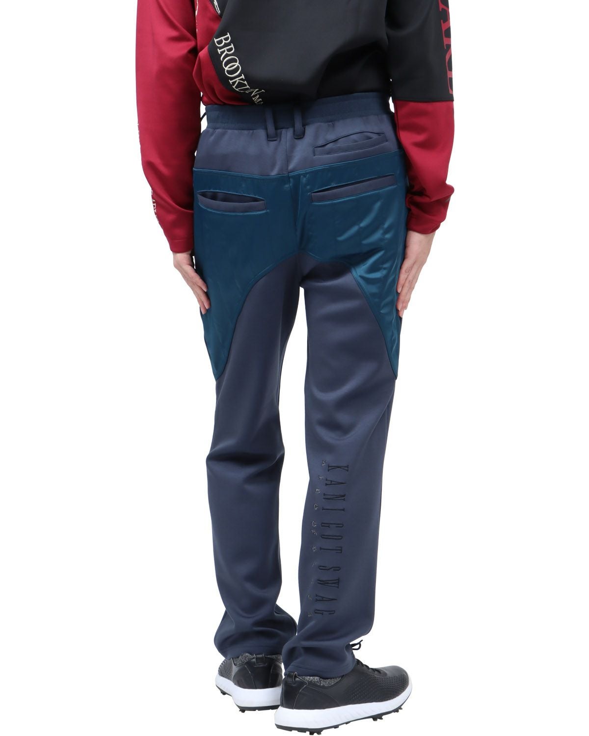 ダークグリーン：173cm63kg(Lサイズ着用)