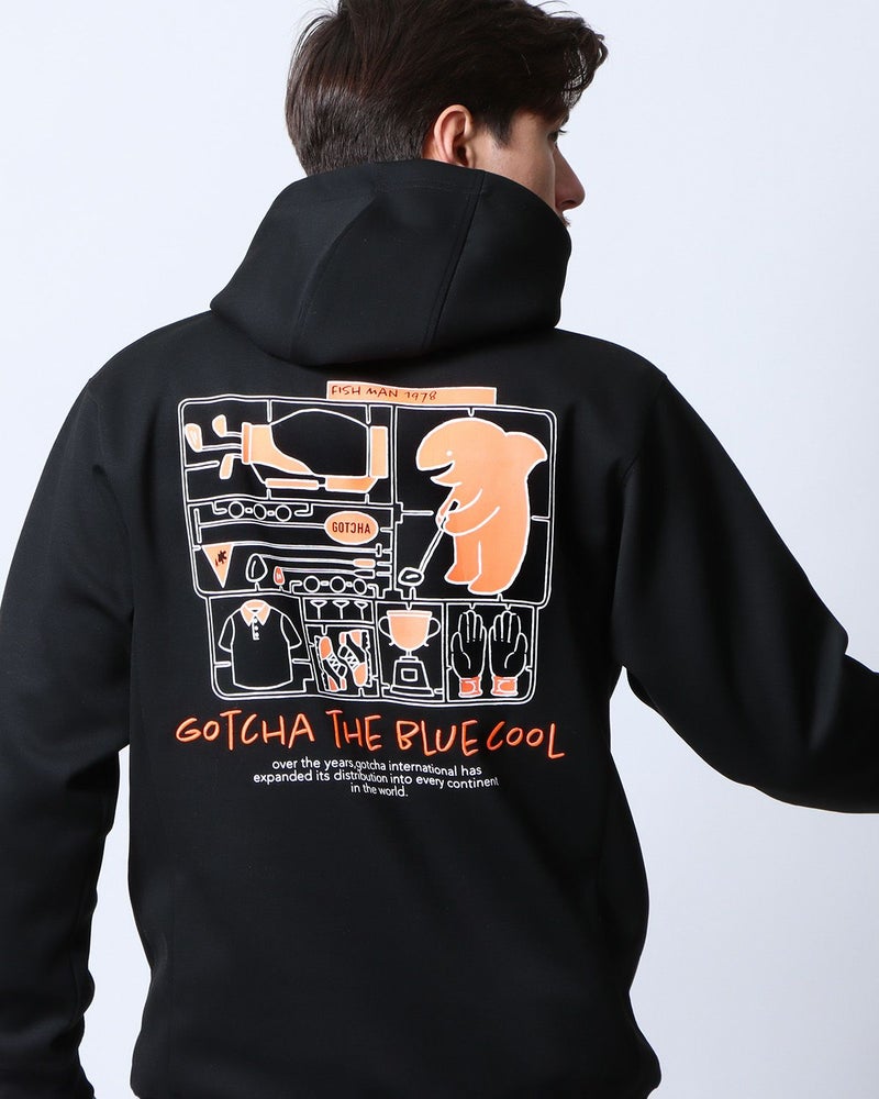 ブラック：180cm/70kg(Lサイズ着用)