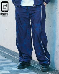 ブルー:183cm(Lサイズ着用)