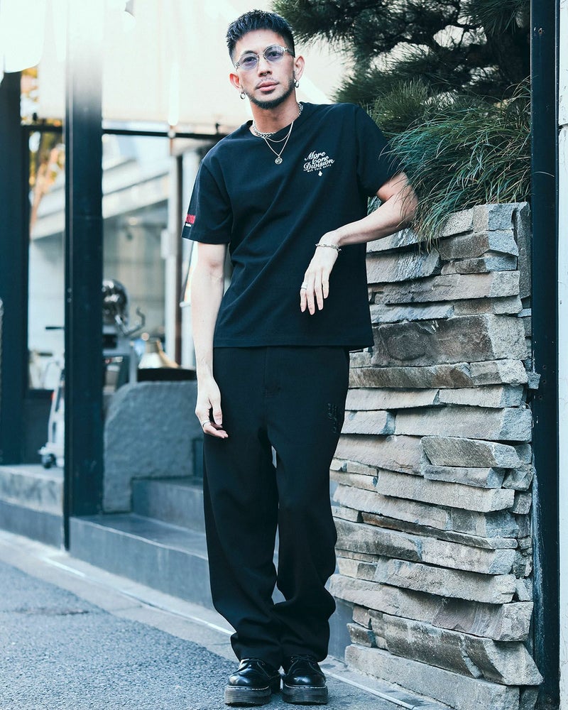 ブラック:183cm(Lサイズ着用)