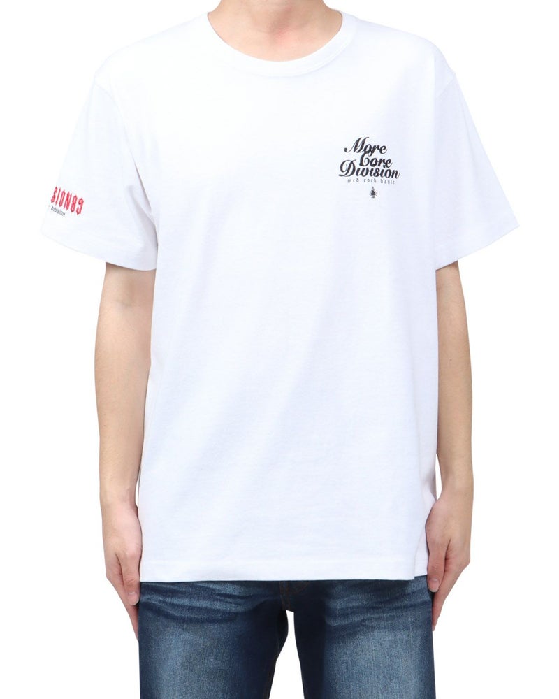 ホワイト：173cm63kg(Lサイズ着用)