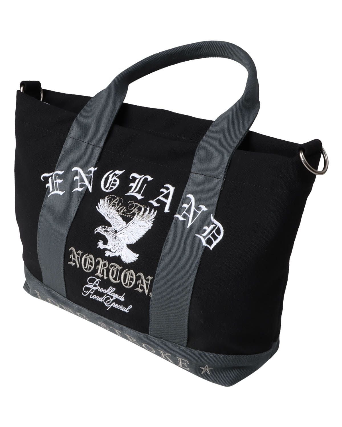 Norton ロゴ入り ブラック トートバッグ Norton] キャンバス ミニ トートバッグ | PEET ONLINE STORE