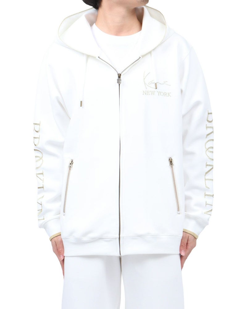 ホワイト：173cm63kg(Lサイズ着用)