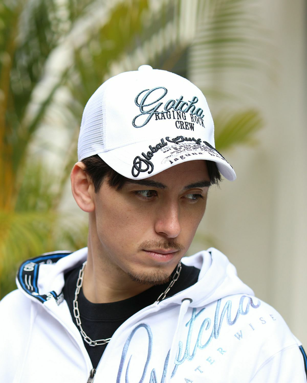GGロゴキャップ GOTCHA] ブルーグラデ ロゴ メッシュ キャップ | PEET ONLINE STORE