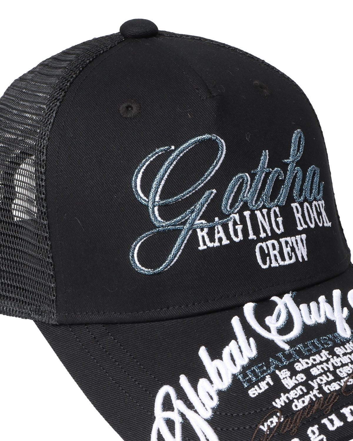 GOTCHA] ブルーグラデ ロゴ メッシュ キャップ | PEET ONLINE STORE