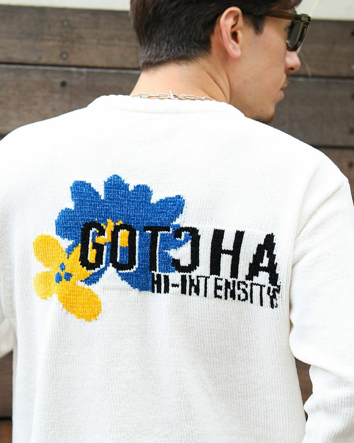 GOTCHA] 静電気防止 フラワーモールニット セーター | PEET ONLINE STORE