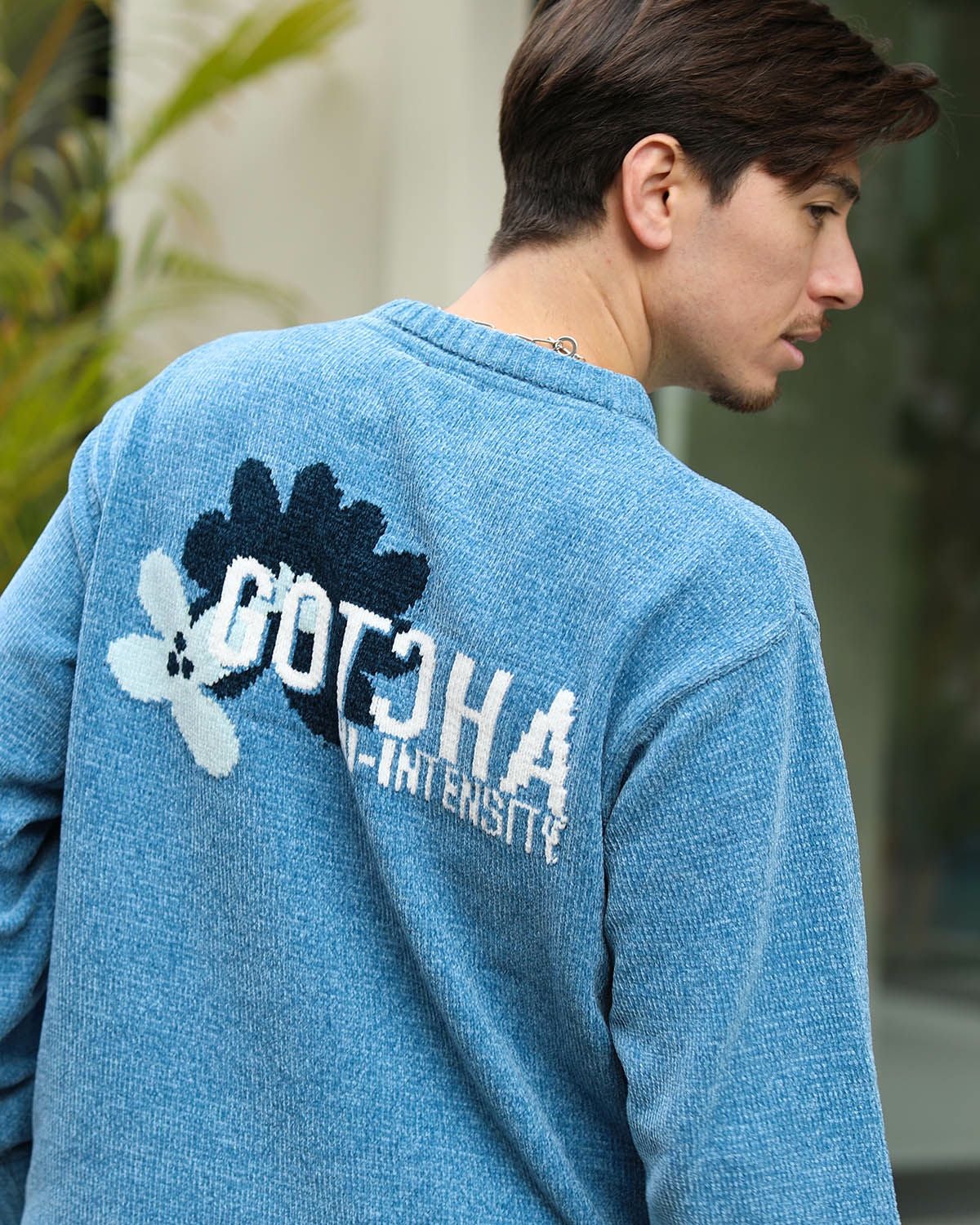 GOTCHA] 静電気防止 フラワーモールニット セーター | PEET ONLINE STORE