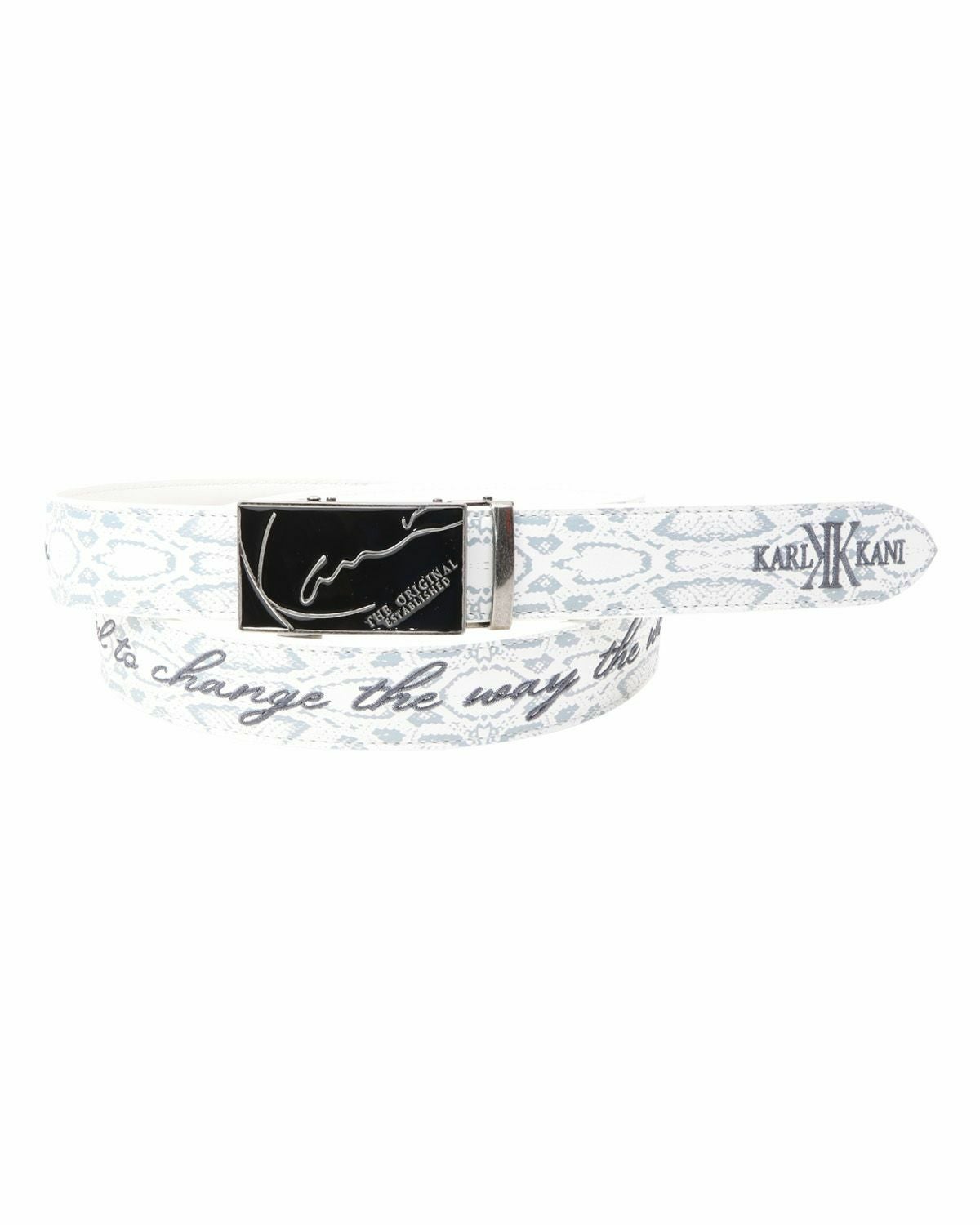 Karl Kani GOLF] パイソン柄 ホールレス ベルト | PEET ONLINE STORE