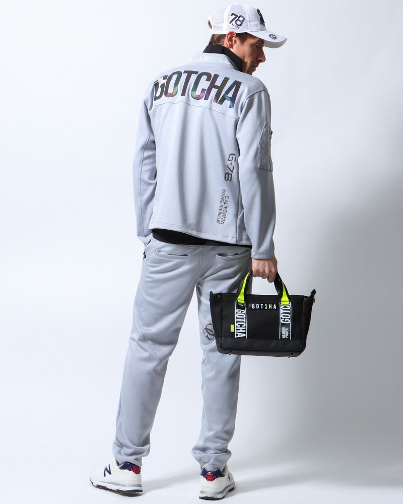 グレー：183cm/70kg(Lサイズ着用)