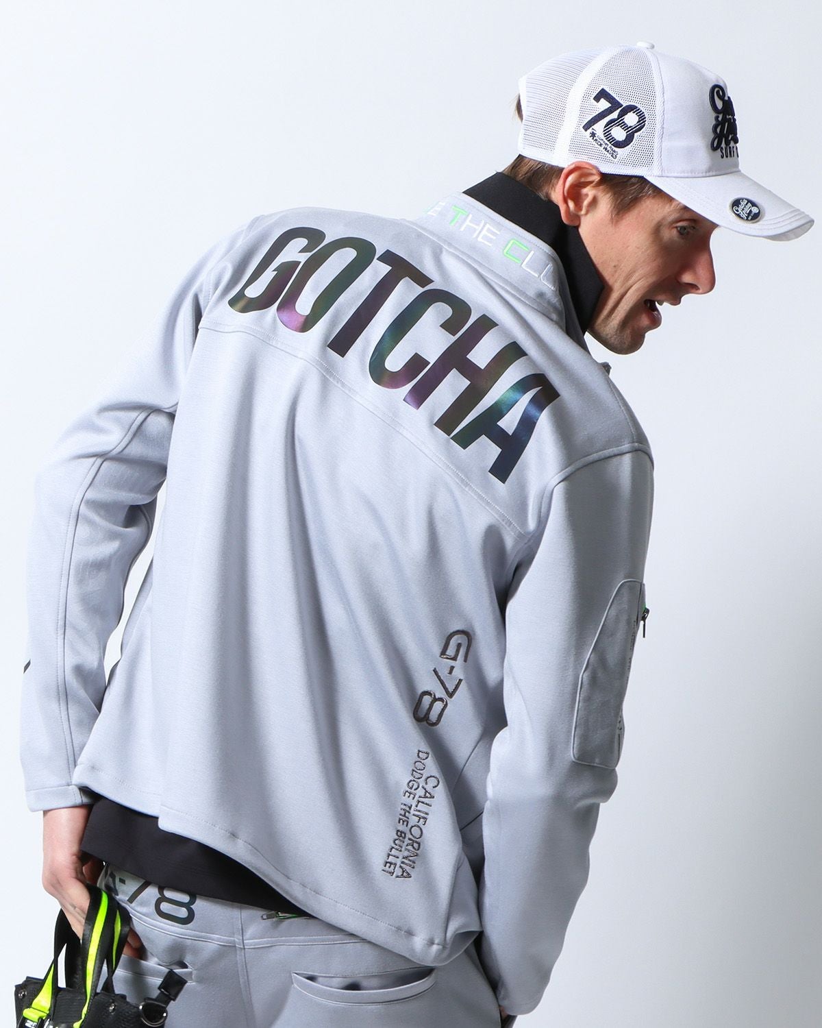 GOTCHA GOLF] エンボス スタンドブルゾン | PEET ONLINE STORE