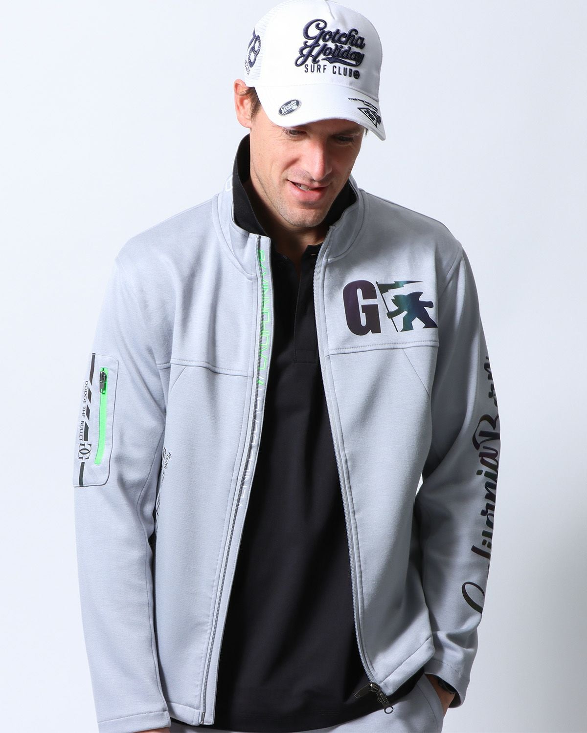 GOTCHA GOLF] エンボス スタンドブルゾン | PEET ONLINE STORE