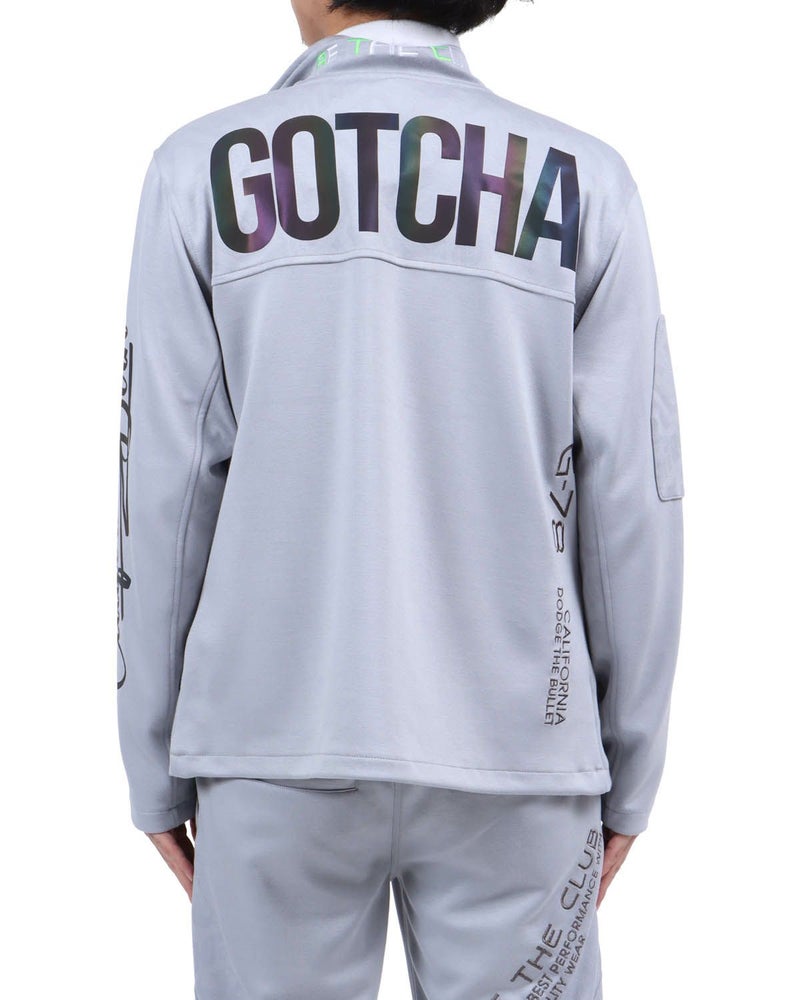 グレー：173cm63kg(Lサイズ着用)