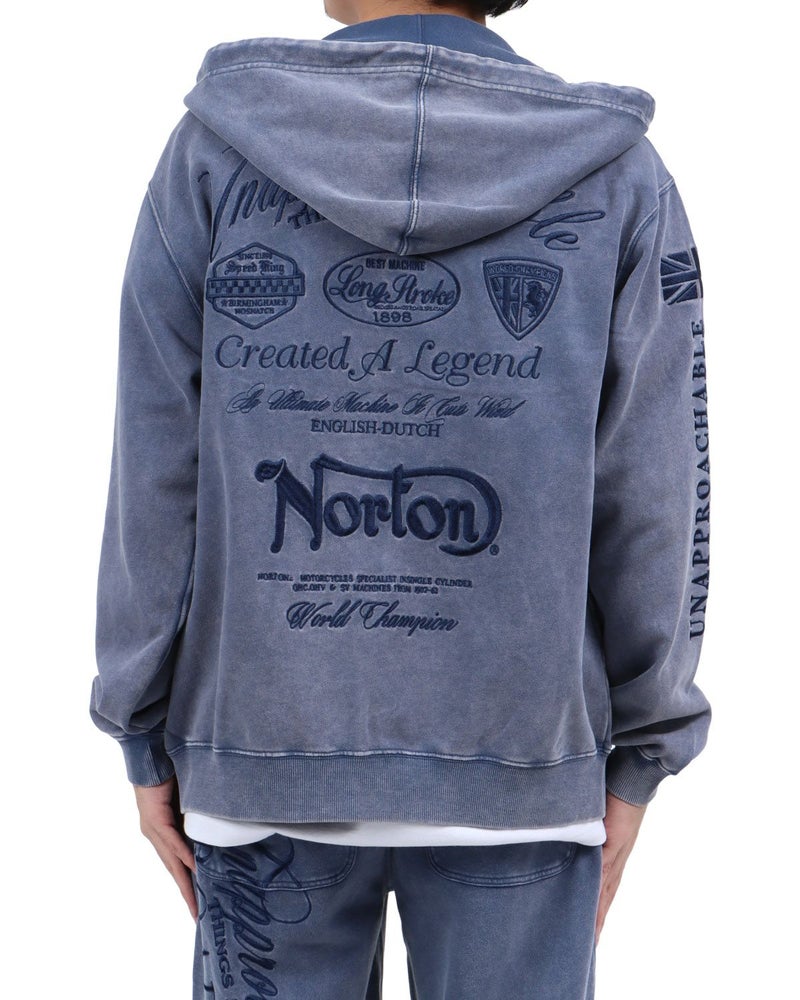 ブルー：173cm63kg(Lサイズ着用)