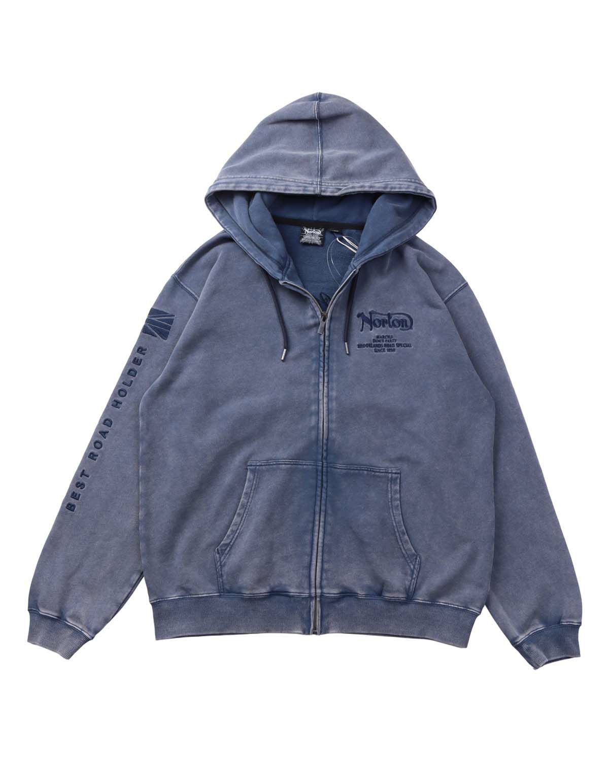 Norton] フロスト加工 フルジップパーカー | PEET ONLINE STORE