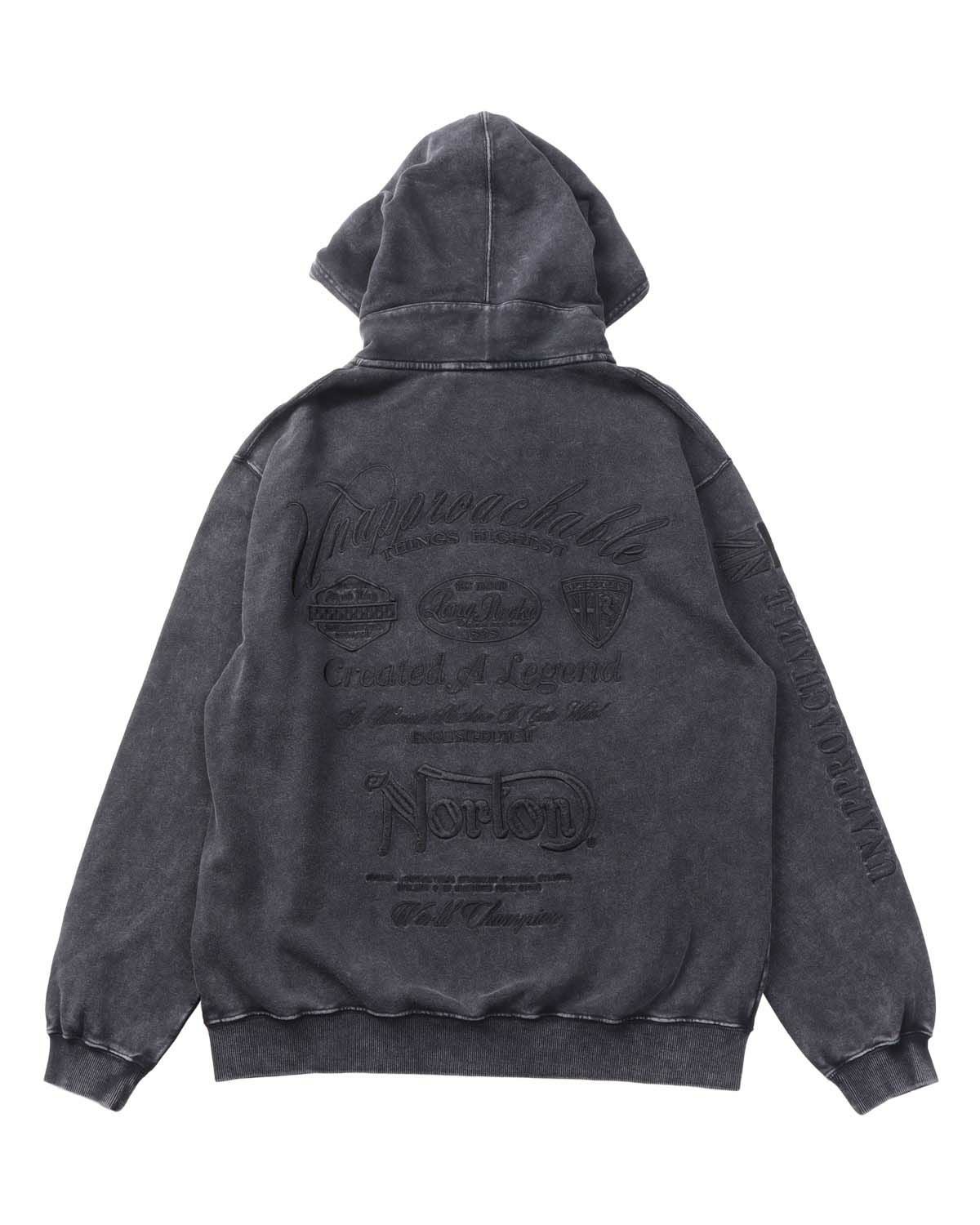 Norton] フロスト加工 フルジップパーカー | PEET ONLINE STORE