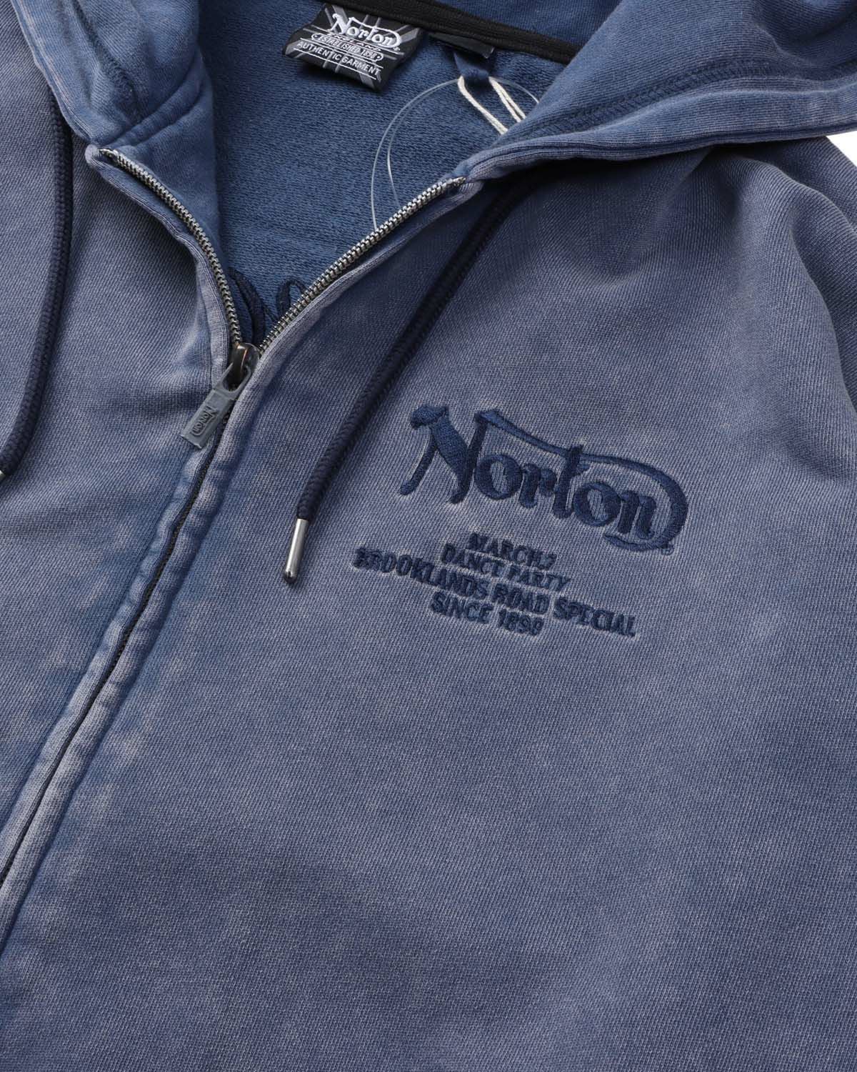 Norton] フロスト加工 フルジップパーカー | PEET ONLINE STORE