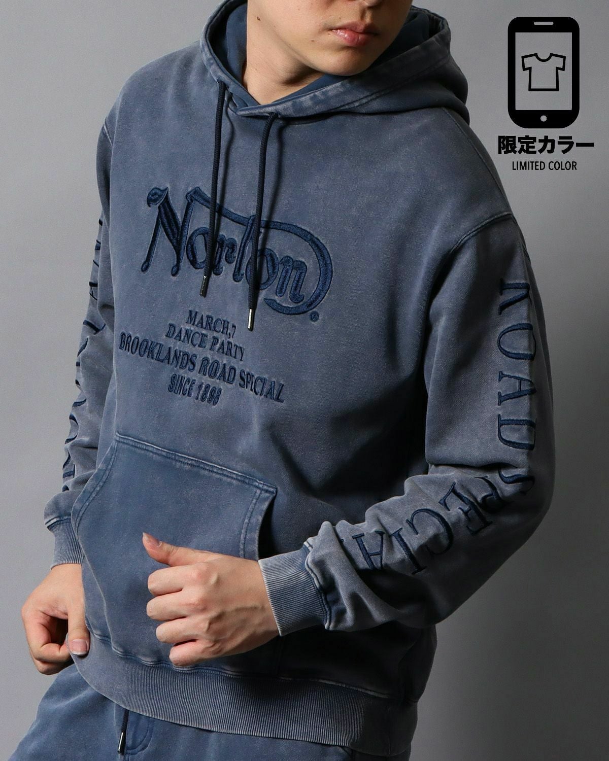 Norton] フロスト加工 プルパーカー | PEET ONLINE STORE