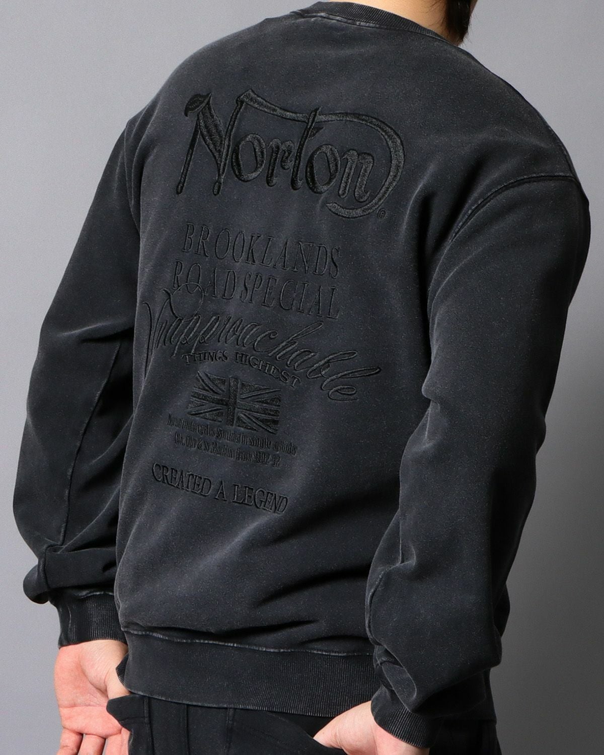 Norton] フロスト加工 トレーナー | PEET ONLINE STORE